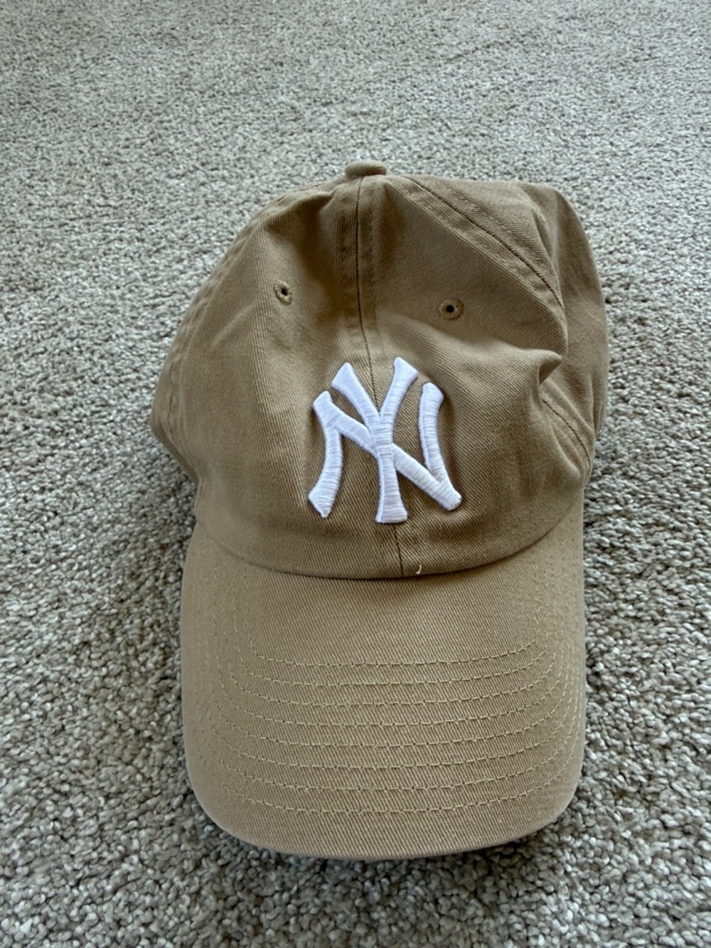 47 NY Baseball Hat in tan